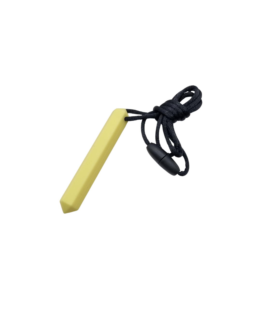 Sensory Chew Pendant With Necklace - Obelisk Pendant
