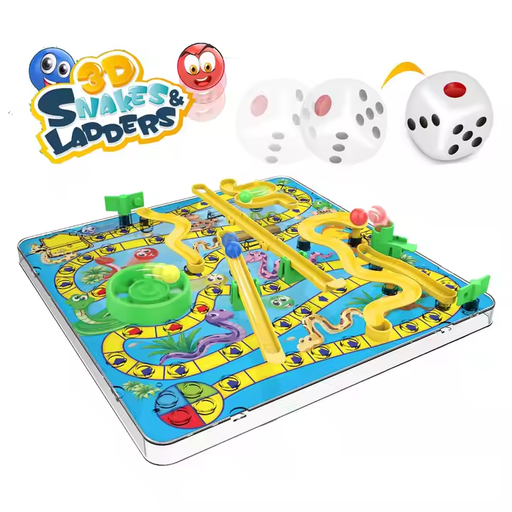 3D Snakes and Ladders - Board game