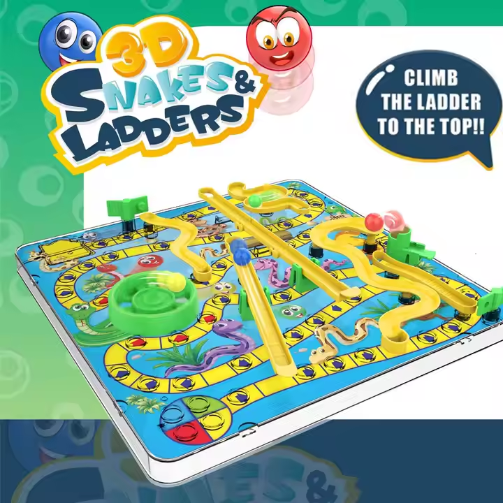 3D Snakes and Ladders - Board game