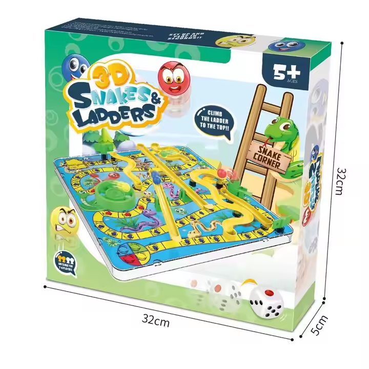 3D Snakes and Ladders - Board game