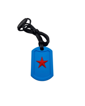 Sensory Chew Pendant With Necklace - Hero Tag