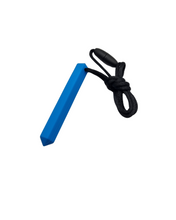 Sensory Chew Pendant With Necklace - Obelisk Pendant