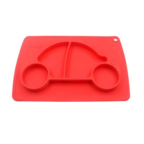 Car-Shaped Silicone Food Tray