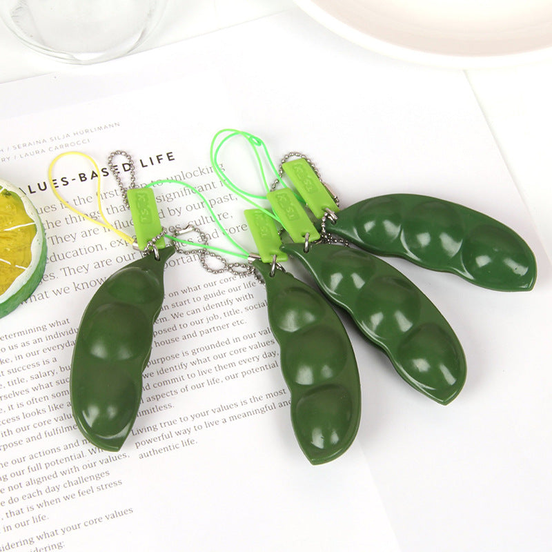 Edamame Stress-Less Keyring