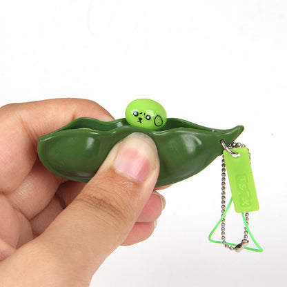 Edamame Stress-Less Keyring