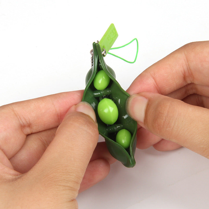 Edamame Stress-Less Keyring