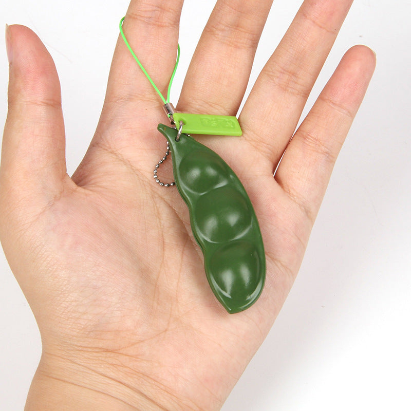 Edamame Stress-Less Keyring