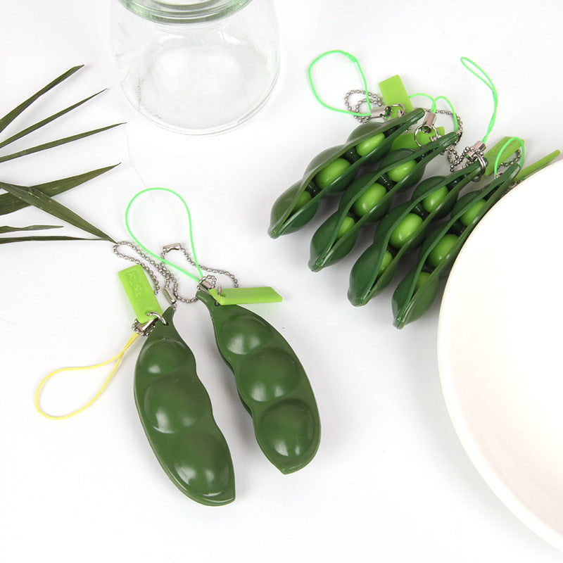 Edamame Stress-Less Keyring