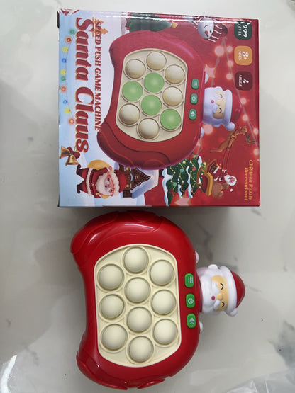 Electronic Speed Pop It Game - Christmas Santa