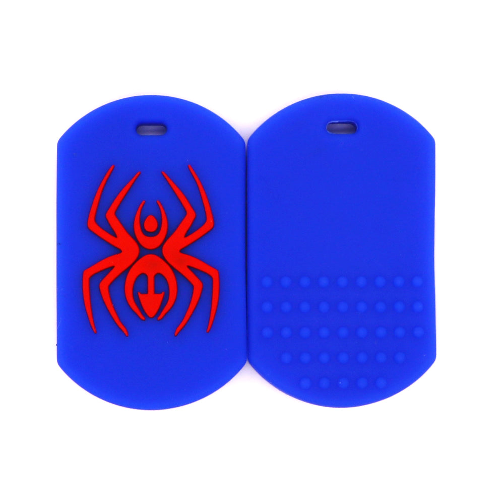 Sensory Chew Pendant With Necklace - Spider Tag