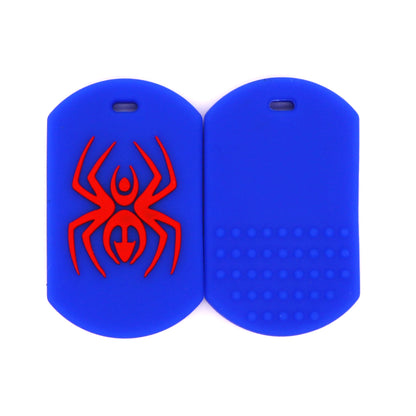 Sensory Chew Pendant With Necklace - Spider Tag
