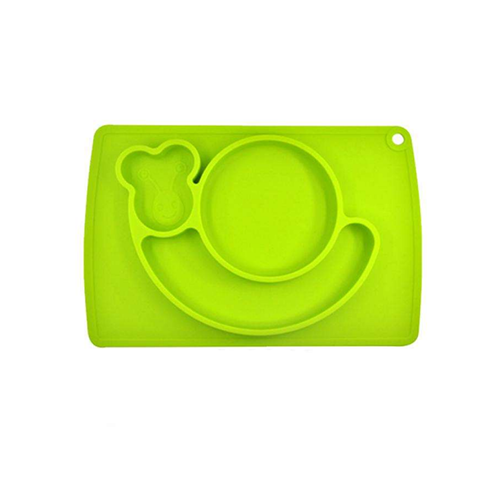 Snail-Shaped Silicone Food Tray