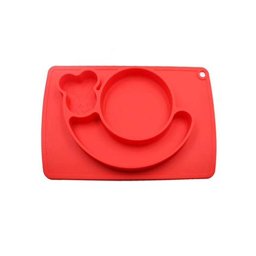 Snail-Shaped Silicone Food Tray