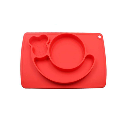 Snail-Shaped Silicone Food Tray